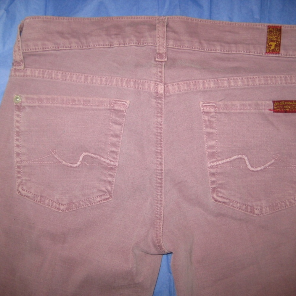 7 for Mankind Women's Denim Flare Jeans 24,25 New